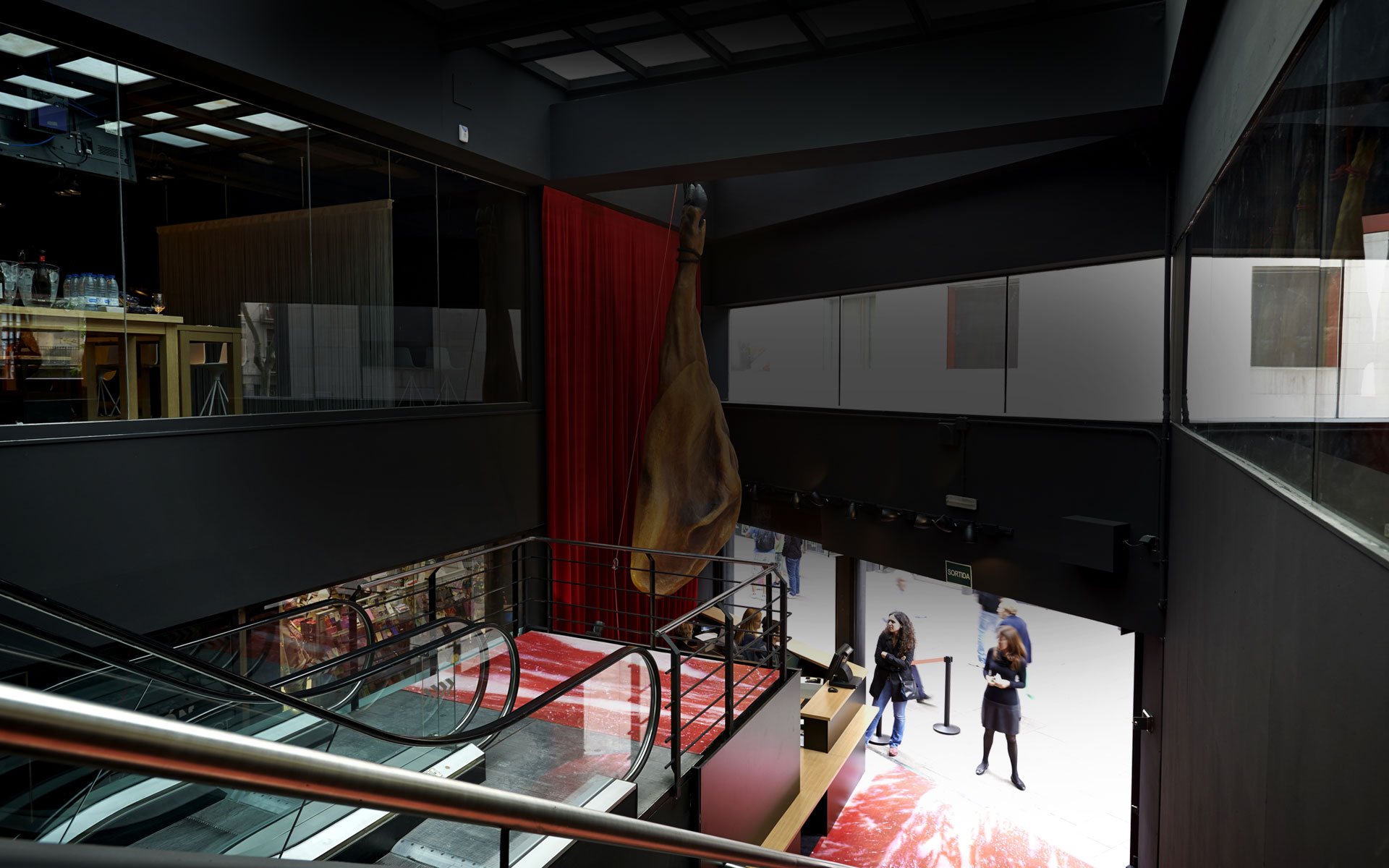 Espacio único en el mundo sobre el jamón ibérico